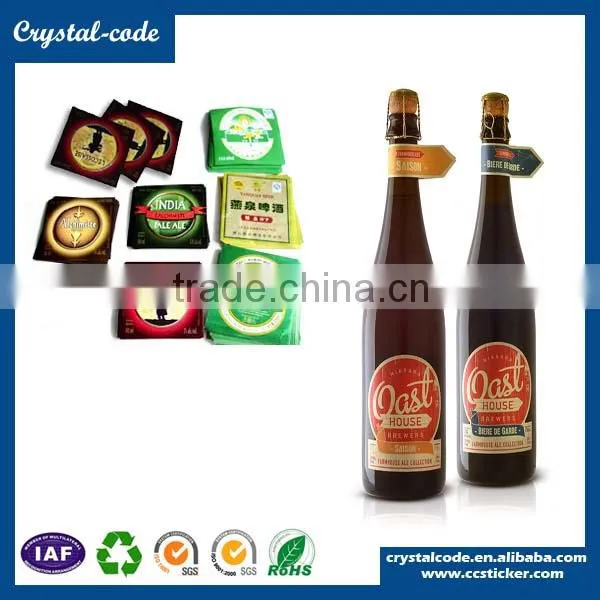 Removable Adhesive PVC Beverage Wine Sticker photo-3