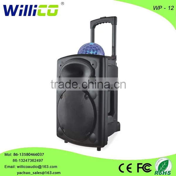 Bluetooth wireless mic speaker with ball light
