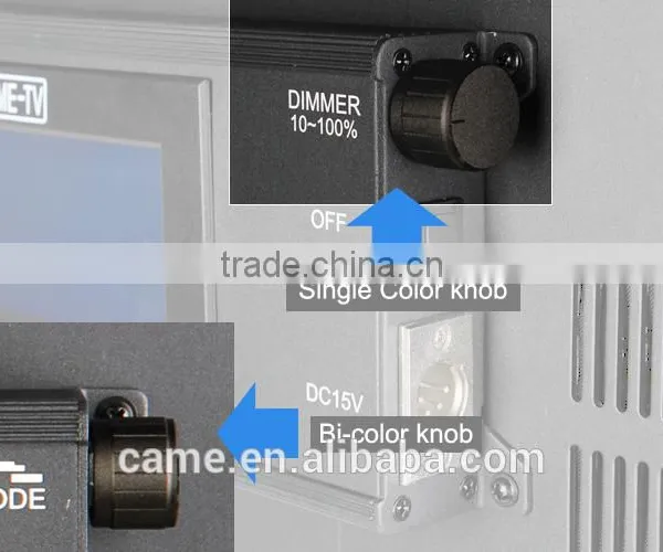 CAME-TV 1380 LED Light Bi-Color (2 Piece Set)Led High CRI Led Video Light Panel Lighting photo-6