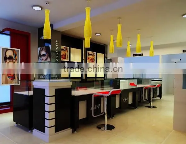 Modern Optical Showcase, Wall Mounted Eyewear Display photo-5