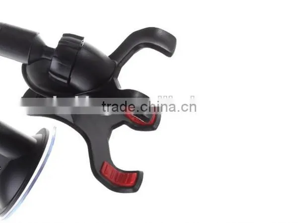 Hight Quality Car Mount Holder 360 Rotation Windshield Bracket for GPS Mobile Phone Long Double Car Holder Wholesale photo-6