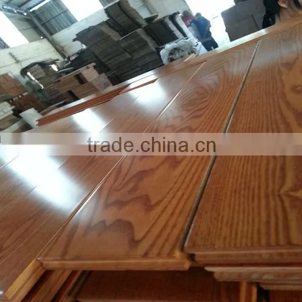 2013 Cut-price Light Glossy Ash Solid Wood Flooring