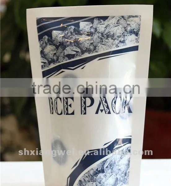 Stand up Instant Ice Pack Ice Cream Packing