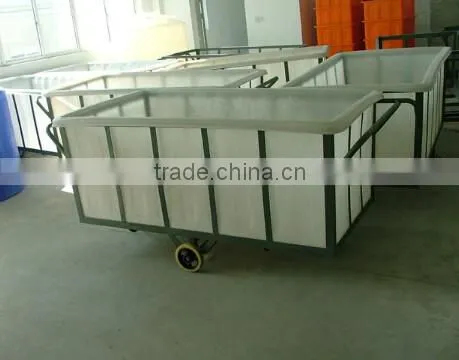 500L Used Plastic Laundry Carts With Wheels Made in China photo-5