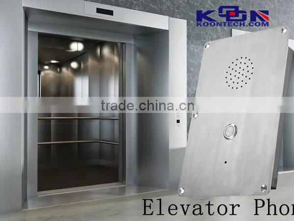 Two Button Elevator Phone IP Telephone VOIP Version Telephone Auto Dial Phone KNZD-09 Elevator Phone photo-3