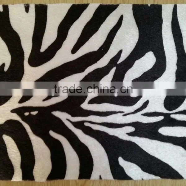 Animal Pattern Velboa Fabric