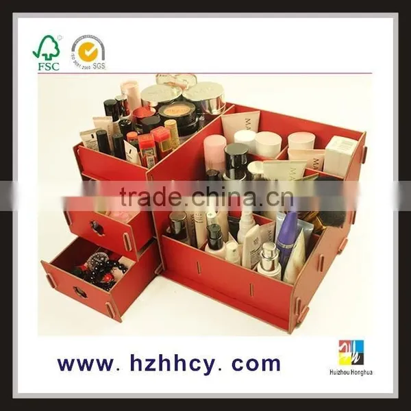 Dressing table accessories storage rack