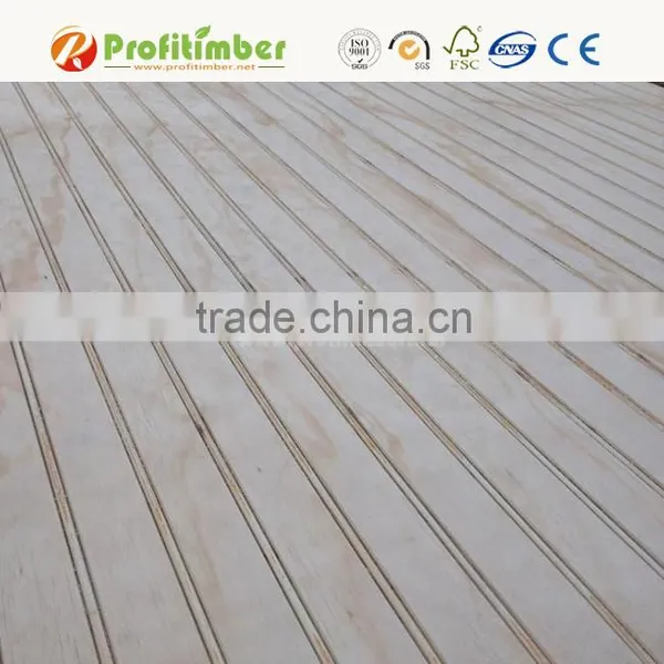 U Grooved Plywood, Tongue and Groove Siding, Slotted Plywood Cutting photo-2