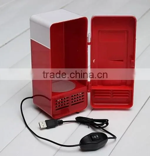 Mini USB Fridge Refrigerator / Usb Cooler Fridge / Desktop Mini Refrigerator photo-5