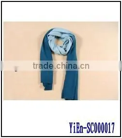 Cashmere Scarf Mixcolor With Buttons Decoration Cashmere Scarf