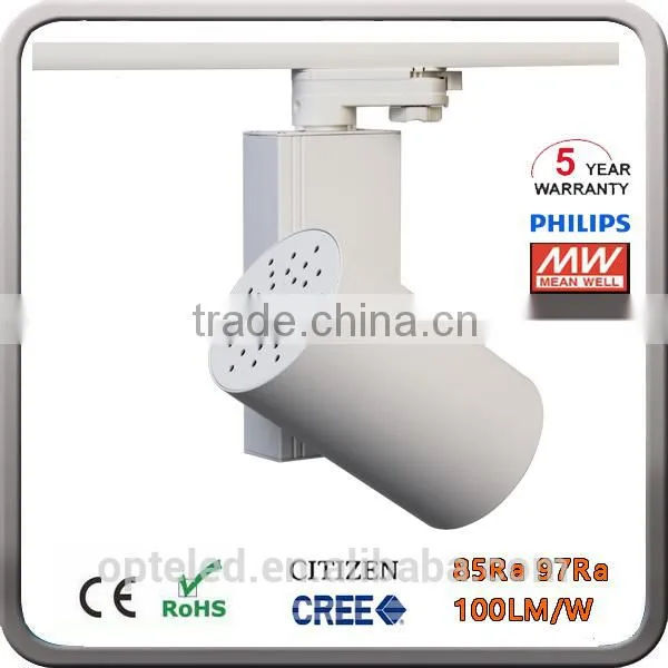 High Quality Good Driver LED Track Rail Light CRI90 CRI 97 100Lm/W With CREE COB photo-4