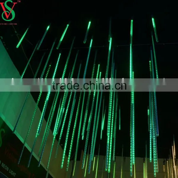 0.3/0.5/0.8/1m LED Meteor Starfall Tube Light photo-2