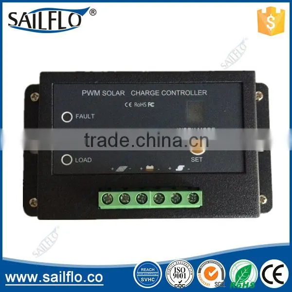Factory Price 12v 24v solar charger controller 15A Intelligent Solar Controller with CE ROHS