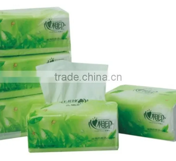 PLC Servo Motor Control 50-70 BAG/MIN High Speed Fully Automatic Automatic Facial Tissue Packing Machine photo-3