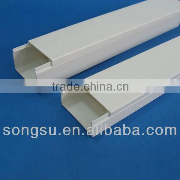 High Quality PVC Cable Trunking Wiring Ducts 40x30mm
