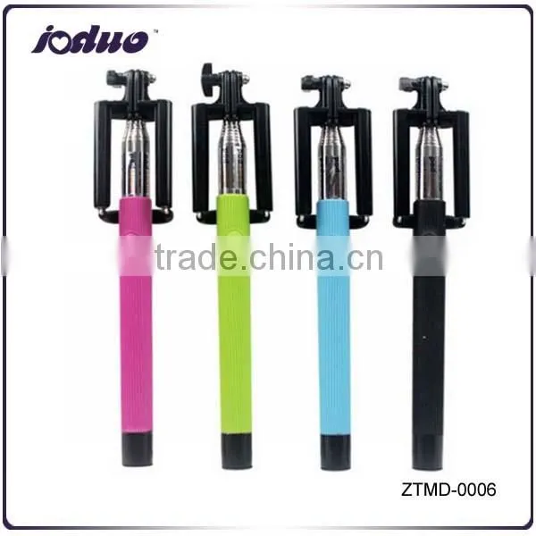 2015 Selfie Stick With Bluetooth For Iphone Samsung Cell Phone