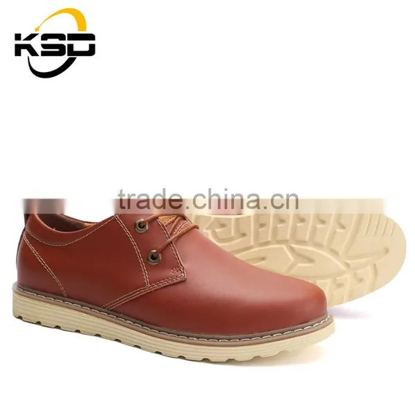 2016 New Popular Men's Comfortable Breathe Freely Low Recreational Leather Shoes photo-6