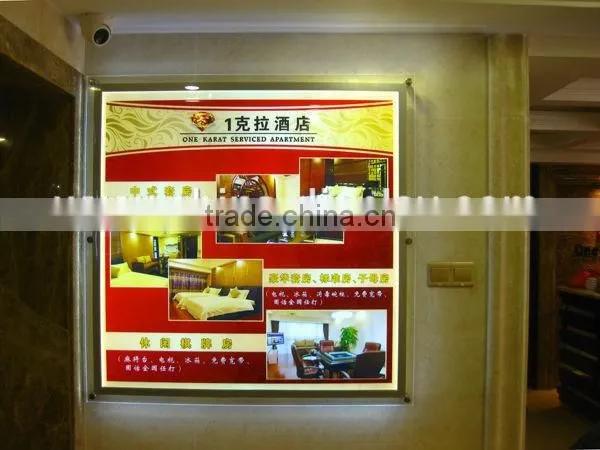 Advertising Acrylic Led Light Box Crystal Display Holder Led Display Guangdong photo-6