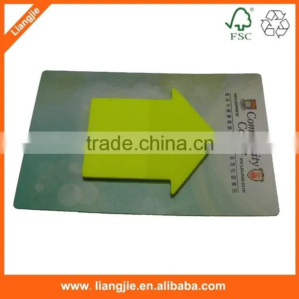 Arrow Plastic Sticky Note,transparent Writing Sticky Pad photo-4