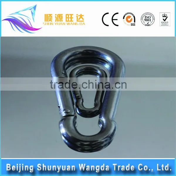 Hot Selling Wholesale Fashion Solid Spring Loaded Hook Unique Metal Swivel Snap Hook photo-2