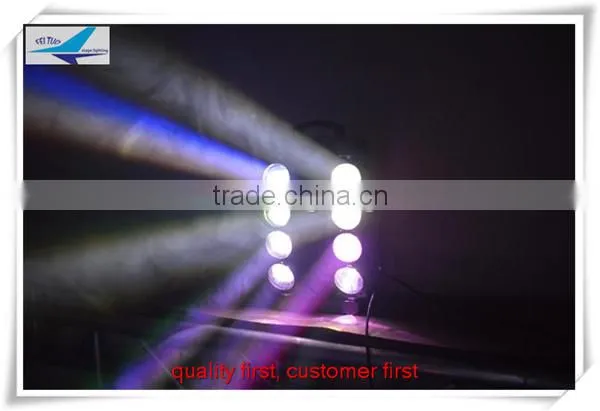 8*10w DMX White/full Color 4in1 Rgbw Beam Led Moving Head Spider Light photo-2