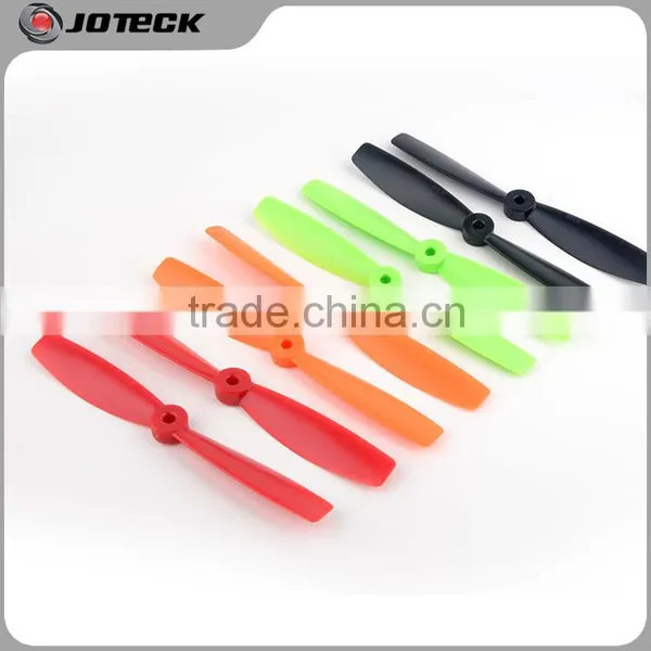 Bull Nose Plastic Screw Propeller 6 x 4.5 CW CCW Orange ,Black,Red,Green Propellers