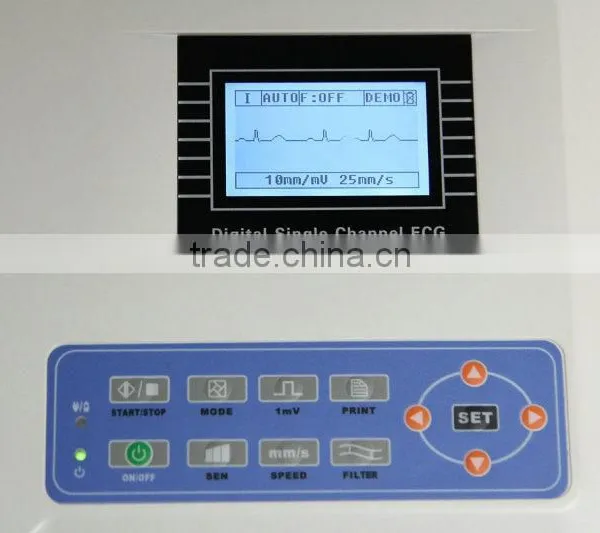 Resting 12 Lead Single Channel Electrocardiograph ECG Machine EKG-901-2 Made-in-China photo-3