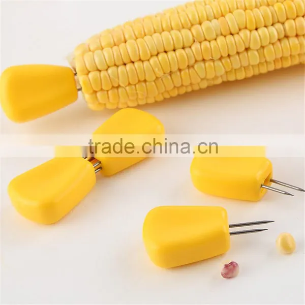 Good Quality Wholesale Corn Needle Fork Kitchen Mini Bbq Stainless Steel Plastic Fork photo-4