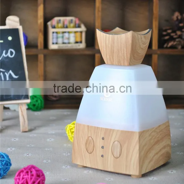 Health Care Product Wooden Grain Electrical Aroma Diffuser/ultrasonic Humidifier/essential Oil Diffuser photo-4