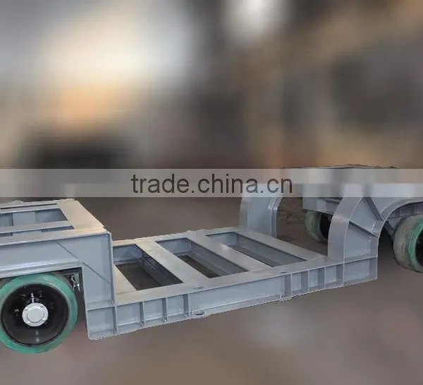 Low Bed Semi Trailer/Heavy Duty Equipment Transport Semi Trailer photo-4