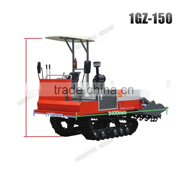Factory Direct Tiller Cultivator Rotary Cultivator Chinese OEM Power Self Propelled Rotary Cultivator Crawler Type 1GZ-150 photo-4