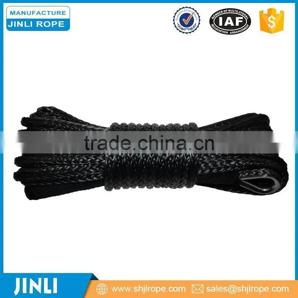 Jinli Black 1/4'' x 50' Winch Rope