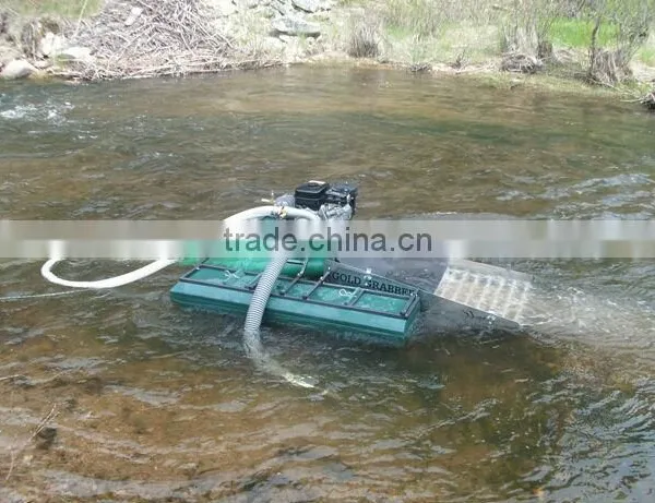 Chinese Mini Portable Gold Dredger in Small River photo-2