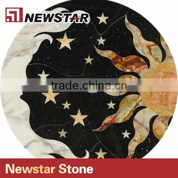 Newstar Waterjet Round Marble Medallion photo-5