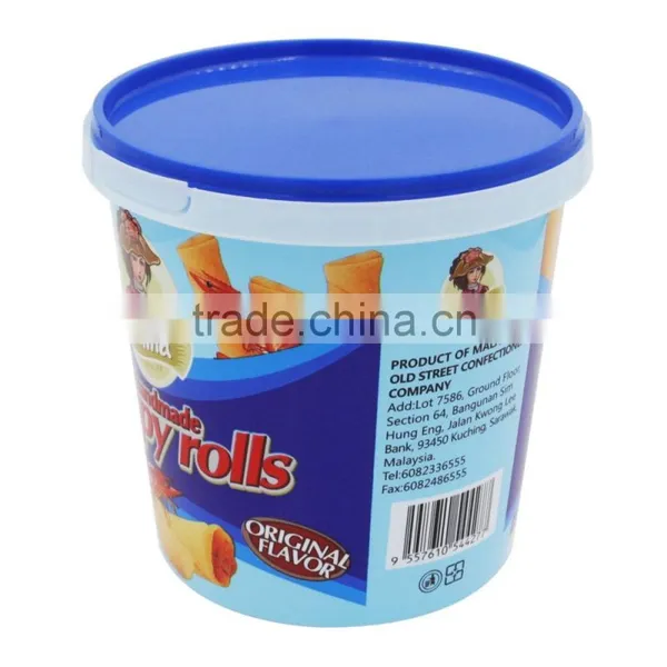 730ml IML PP Packaging Custom Cookie Boxes,Plastic Biscuit Packaging Suppliers photo-5
