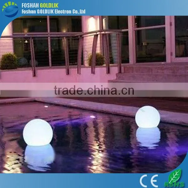 Large Sizes Plastic Colorful Floating LED Light Ball photo-2