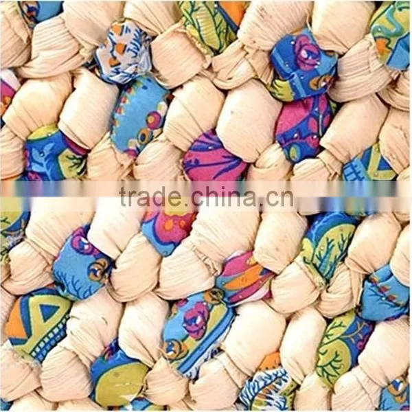 Handmade Cheap Summer Corn Straw Beach Bag photo-6