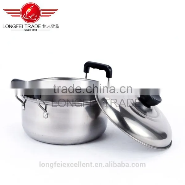 Insulation Handle Cheap Good Quality Houseware Useful Stainless Steel Cooking Pot Set/camping Pot Set photo-5