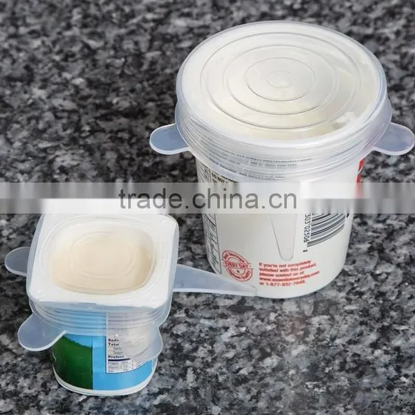 High Quality Food Grade Flexible Silicone Can Pot Cover Silicone Suction Lids photo-6