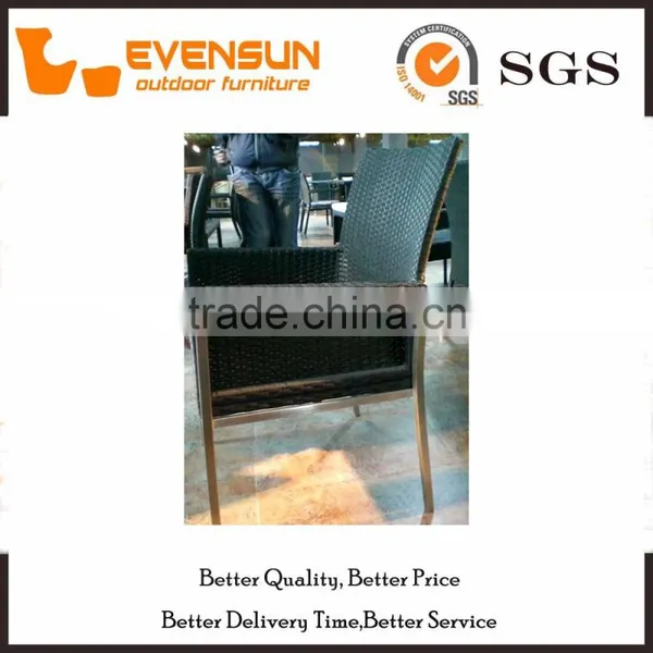 Aluminum Frame PE Rattan Chair In Discount photo-3