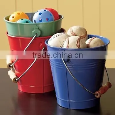 Newest Metal Beer Bucket Ice Barrel Decoration Pail With Attractive Printing photo-5
