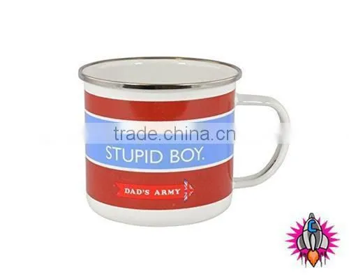 Customized Enamel Mug CAMPING TEA COFFEE MUG CUP photo-6