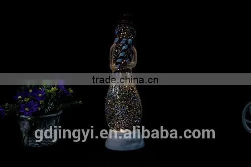 PVC Big Transparent and Black Hat of Snowman for Table Decoration photo-3