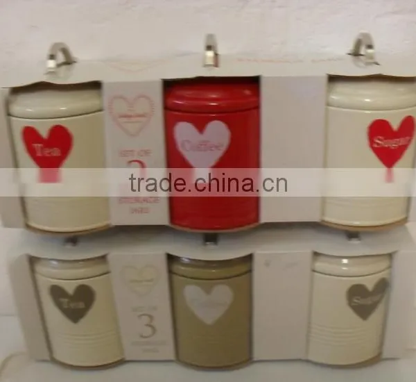 High Quality Powder Coated With Silk Printed Logo Tea Tin Canister Manufacturer photo-2