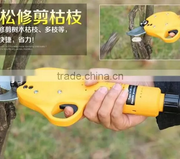 Yellow Tree Scissors and Portable Electric Pruning Shear photo-3