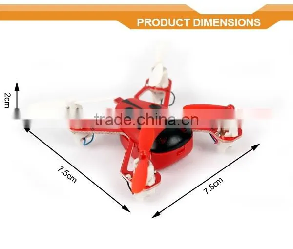 2015 Hot Popular 2.4g 4CH 6axle RC Quadrocopter Racing Mini Toy Drone photo-5