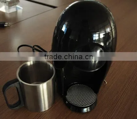 Mini Home Use Automatic Coffee Maker With Single Cup Stainless Steel photo-4