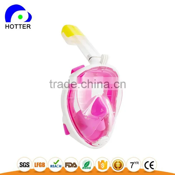 New Premium Easy Breath Snorkel Mask Full Face 180 Degree Snorkel Mask photo-6