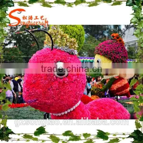 Customized Artificial Landscape Grass Topiary Animal Outdoor Decoration Artificial Grass Topiary Model photo-6