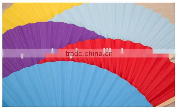 Wedding and Party Promotional Personalized Decorative Lady Wood Hand Fans photo-4